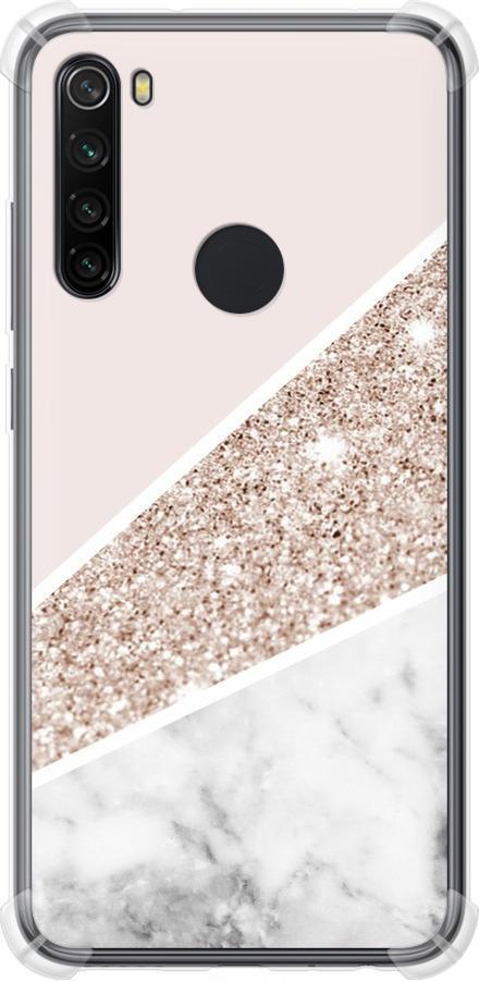Чехол на Xiaomi Redmi Note 8 Пастельный мрамор (4342sp-1787-42517)