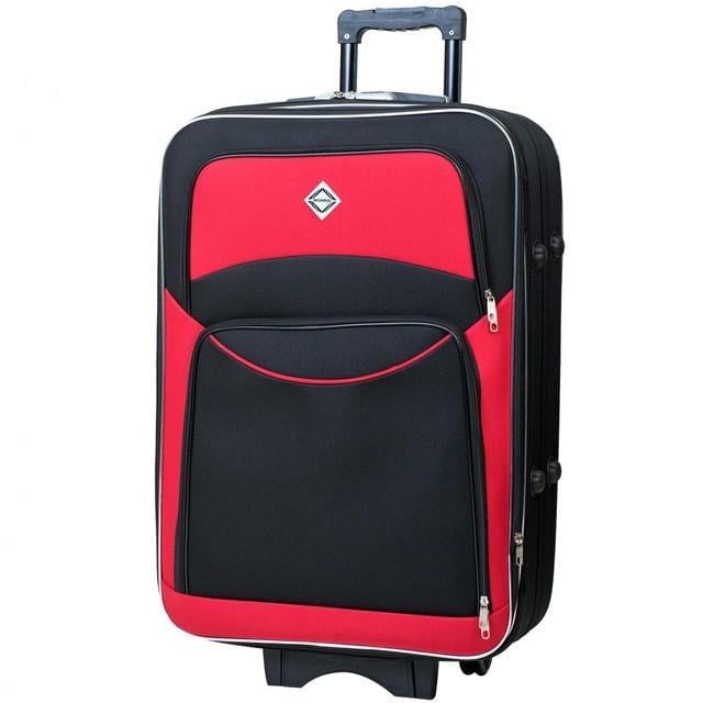 Чемодан Bonro Style 66х46х24+5 см Черно-красный (2761308516)