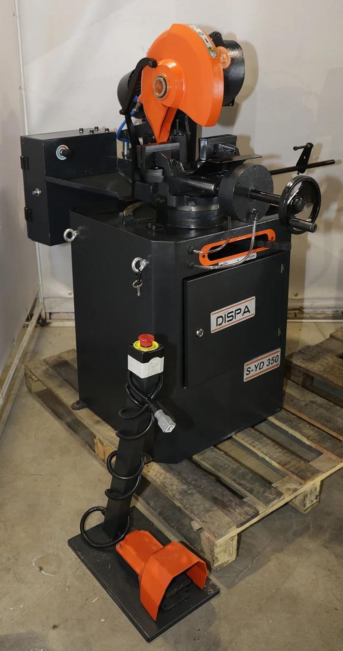 Пила напівавтоматична дискова з подвійним пневмозатиском Dispa Makina S-YD 350 (2727000625) - фото 3
