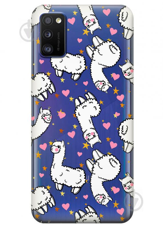 Прозрачный силиконовый чехол iSwag для Samsung Galaxy A41 с рисунком - Ламы (KS3097) Прозрачный силиконовый чехол iSwag для Samsung Galaxy A41 с рисунком - Ламы (KS3097)