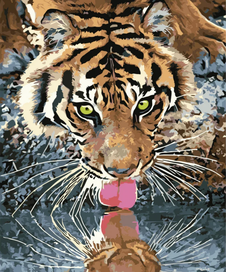 Картина по номерам Strateg Жажда воды 40x50 см (VA-3726)