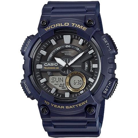 Наручные часы Casio AEQ-110W-2AVEF кварцевые D 54 мм (11781556)