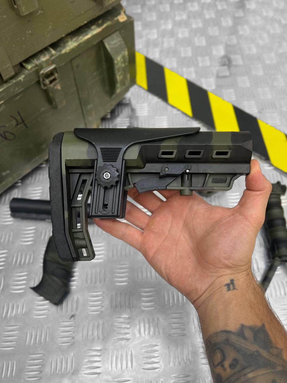 Набор прикладов телескопических Fab Defense GLR-16 Olive - фото 9