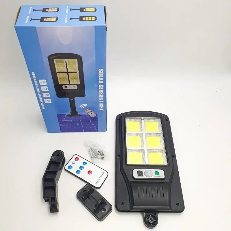 Ліхтар вуличний Solar Light BL BK120-6COB на сонячній батареї з пультом ДУ - фото 6 Ліхтар вуличний Solar Light BL BK120-6COB на сонячній батареї з пультом ДУ - фото 6
