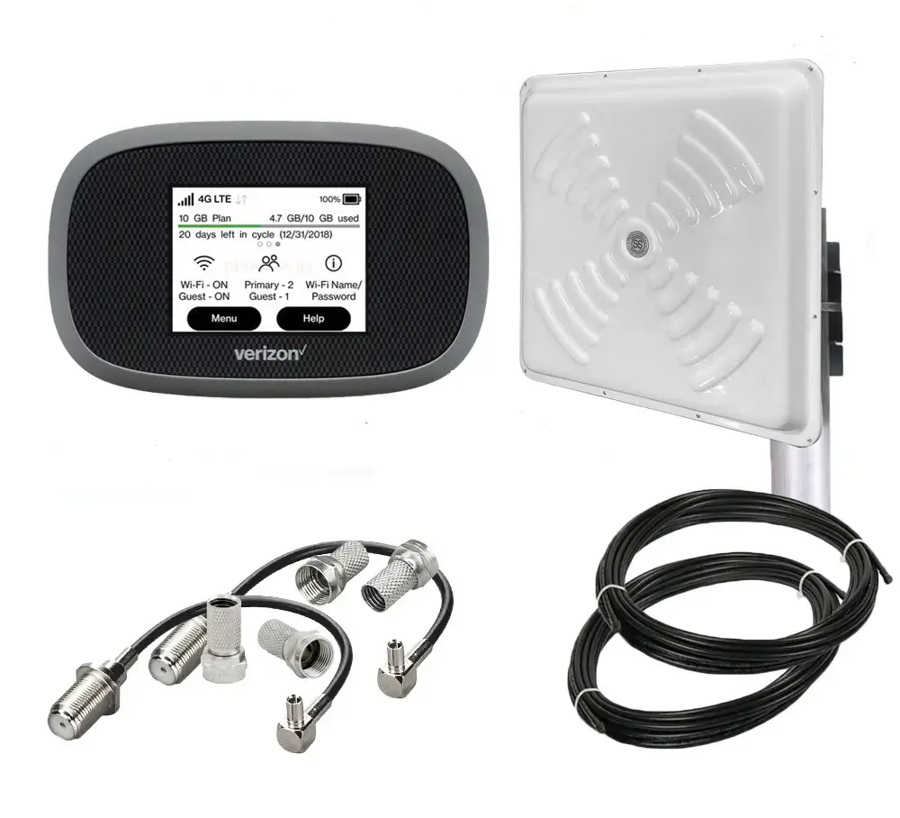 Интернет комплект 4G с Wi-Fi Роутером Novatel Wireless Jetpack MiFi 8800L и мощная антенна MIMO Energy 2x24 (2058428264)