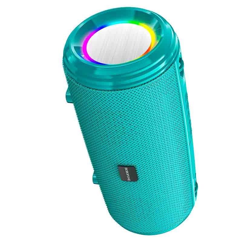 Портативная Bluetooth колонка Borofone BR13 Young sports LED Зеленый (1429438476)