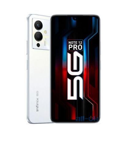 Смартфон Infinix Note 12 Pro 5G 8/128Gb White (1553170)