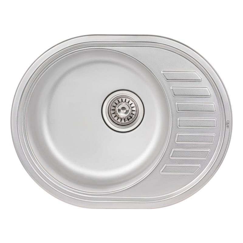 Мойка кухонная Q-tap 5745 Satin 0,8 мм (QT5745SAT08)