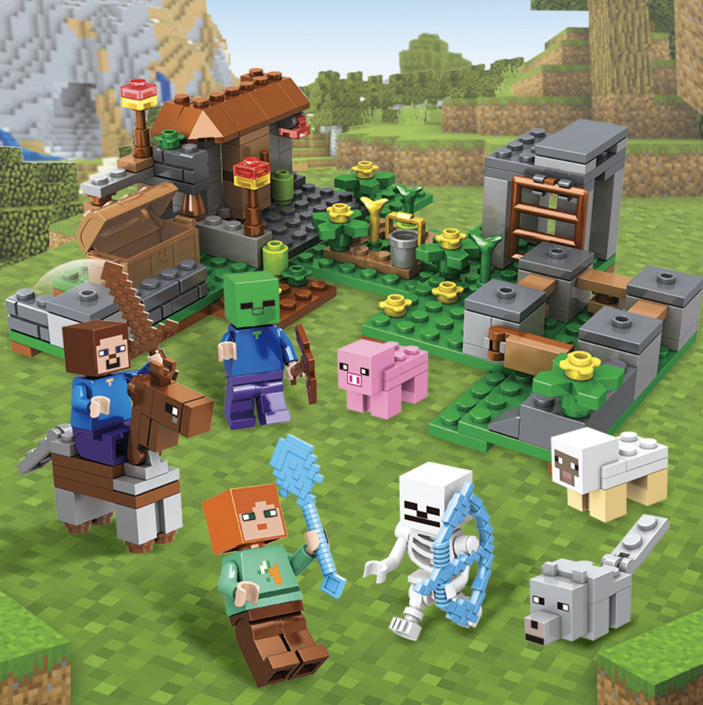 Конструктор My World Лісовий схованка 233 деталей (SJ82004) - фото 6