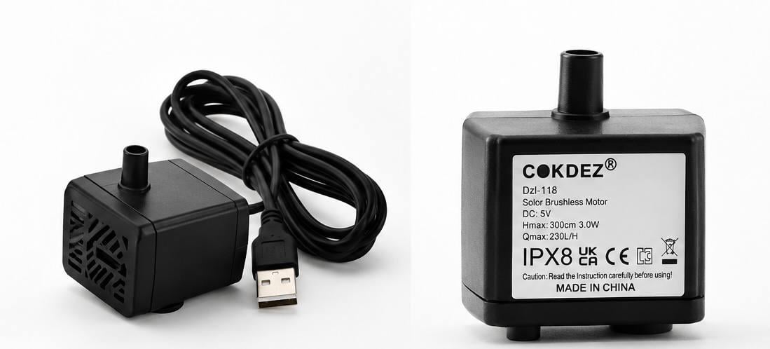 Насос для фонтана USB COKDEZ Насос для фонтана USB COKDEZ