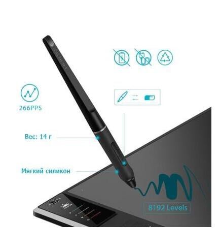 Графический планшет Huion Giano WH1409 V2 (WH1409V2) - фото 6