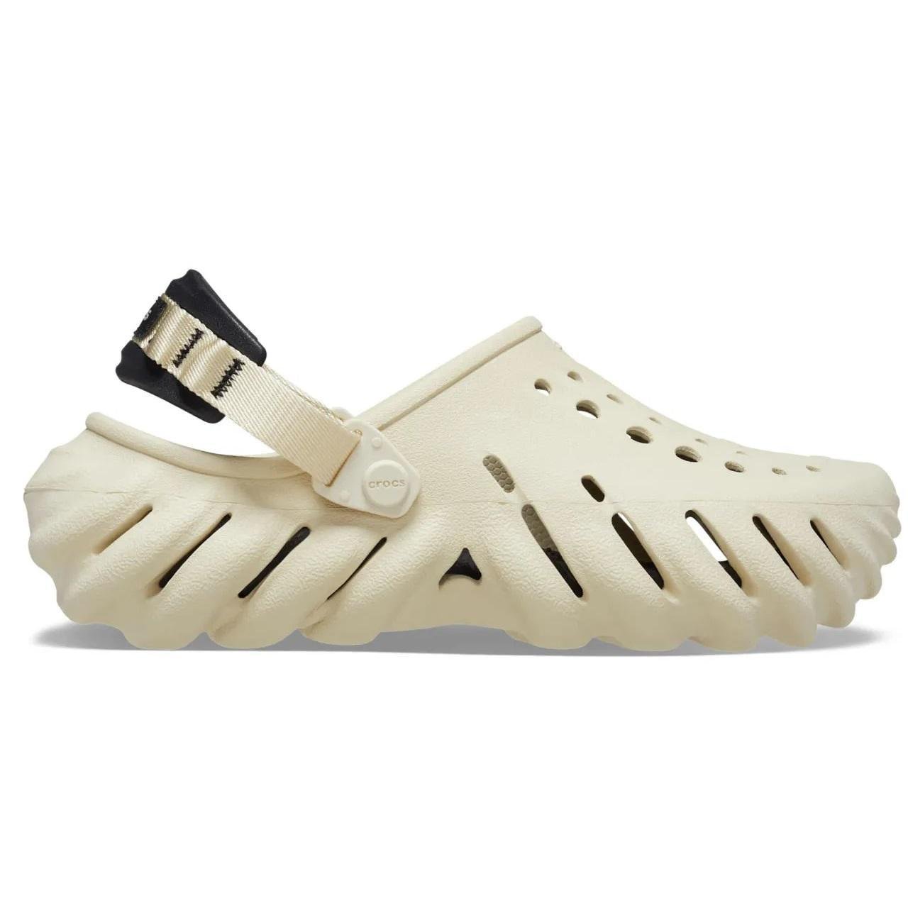 Сабо Crocs Echo Clog M15 р. 50 51-33 см Bone/Black (207937-M) - фото 1 Сабо Crocs Echo Clog M15 р. 50 51-33 см Bone/Black (207937-M) - фото 1