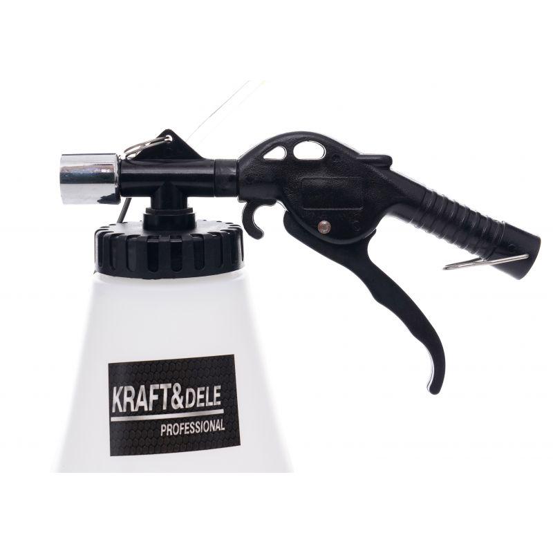 Комплект для прокачування/заміни гальмівної рідини Kraft&Dele 6-12 бар 0,75 л 180 л/хв (KD1457) - фото 5 Комплект для прокачування/заміни гальмівної рідини Kraft&Dele 6-12 бар 0,75 л 180 л/хв (KD1457) - фото 5