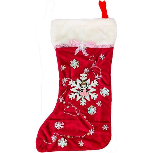 Носок новогодний Seta Decor 17-961-3CLT Носок новогодний Seta Decor 17-961-3CLT