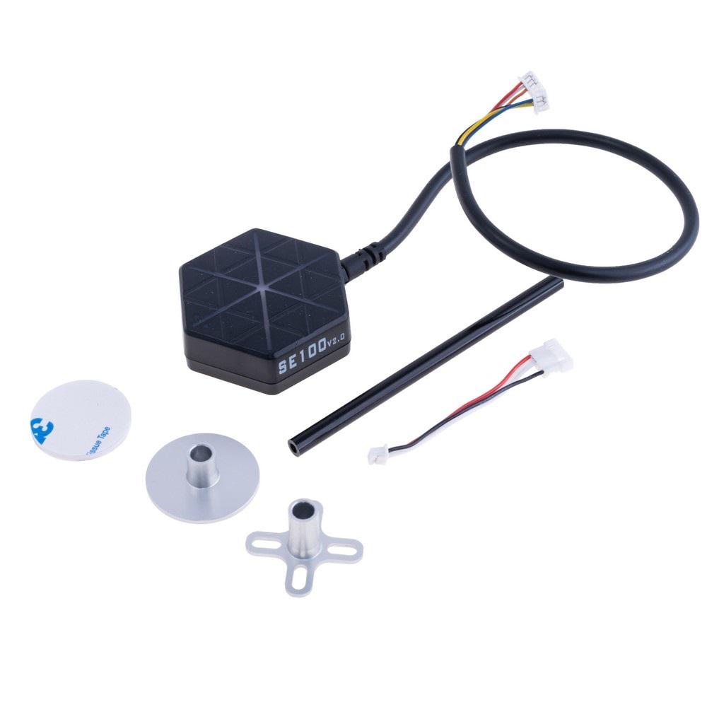 Модуль GPS для дрона RadioLink M10N SE100 GNSS компас HMC5983 с монтажной стойкой 48х41х15 мм (00-00028691)