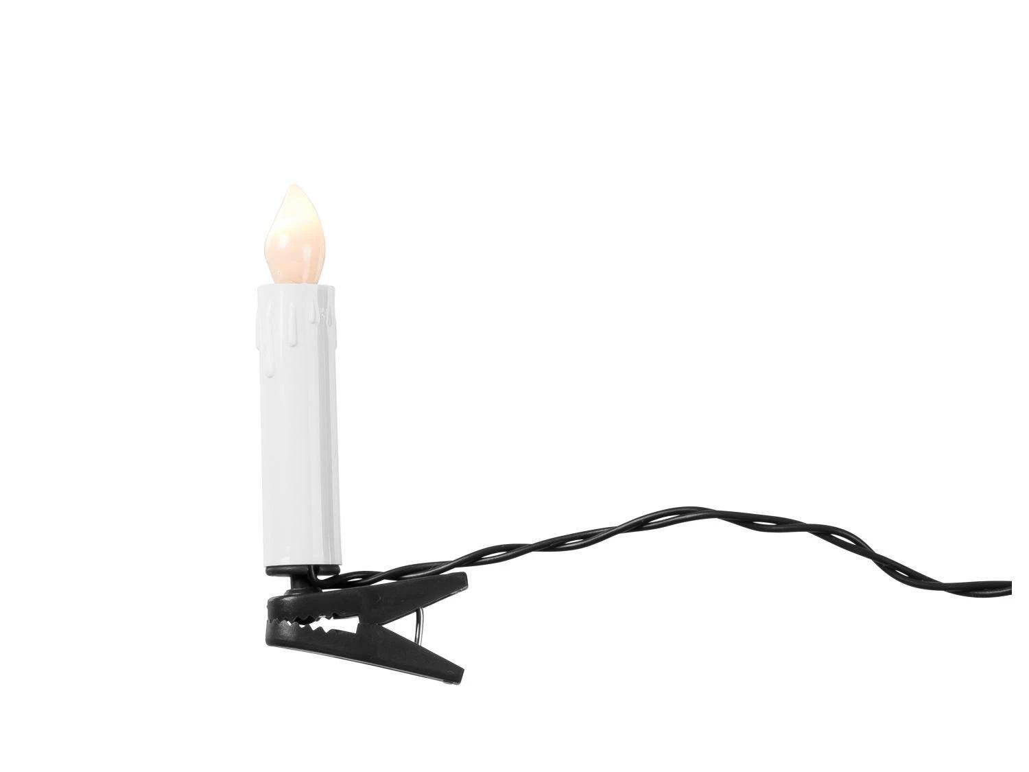 Гірлянда Livarno Home Свічки 20 LED з таймером на батарейках IP44 (B1-00057) - фото 4 Гірлянда Livarno Home Свічки 20 LED з таймером на батарейках IP44 (B1-00057) - фото 4