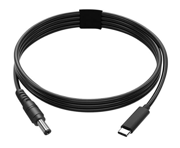 Кабель питания для зарядки ноутбука от повербанка HP USB Type-C 65W DC 4,8х1,7