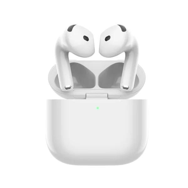 Наушники беспроводные WIWU Airbuds 4 TWS ANC+ENC BT 5.4 300 mAh White (6976975614389)