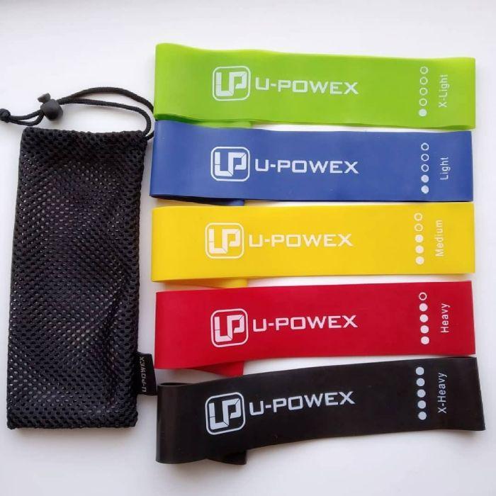 Резинки для фітнесу та спорту U-Powex 5 шт. (РЛ1)