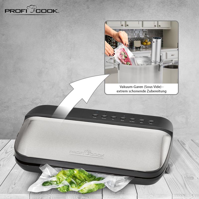 Вакууматор Profi Cook PC-VK 1134 (407059) - фото 4