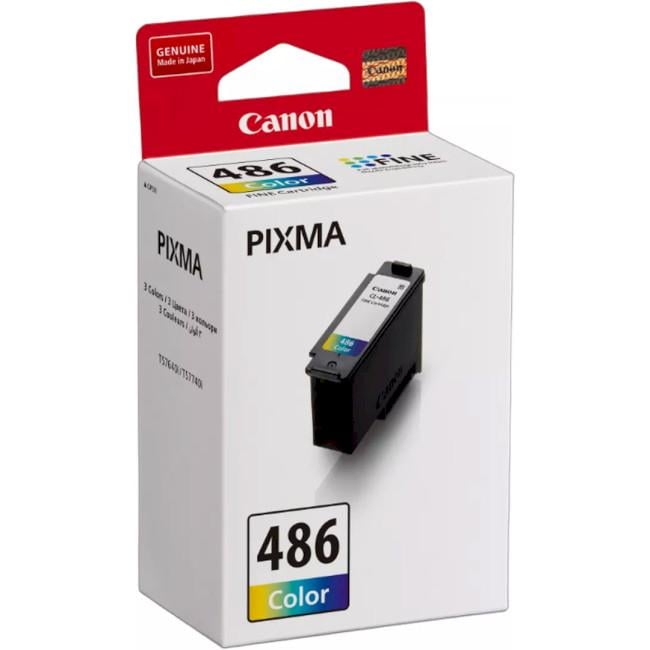 Картридж Canon CL-486 для струйной печати три цвета (6225C001AA) - фото 2 Картридж Canon CL-486 для струйной печати три цвета (6225C001AA) - фото 2