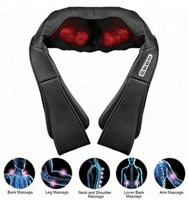 Массажер для шеи/плеч и спины А-785 Черный (7850) - фото 9 Массажер для шеи/плеч и спины А-785 Черный (7850) - фото 9