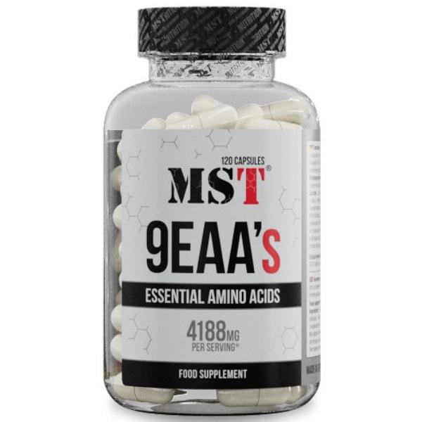 Аминокомплекс для спорта MST Nutrition 9EAAs 120 капс. (000023568)