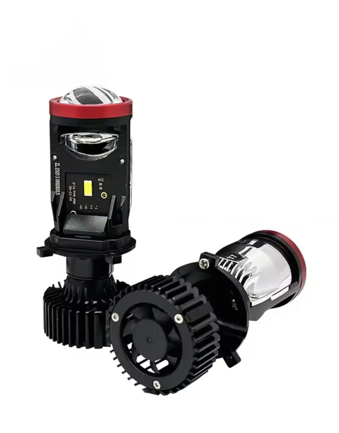 Автомобильные LED мини-линзы H4 Stella 120W 25000Lm 6000K 12-24V 2 шт.