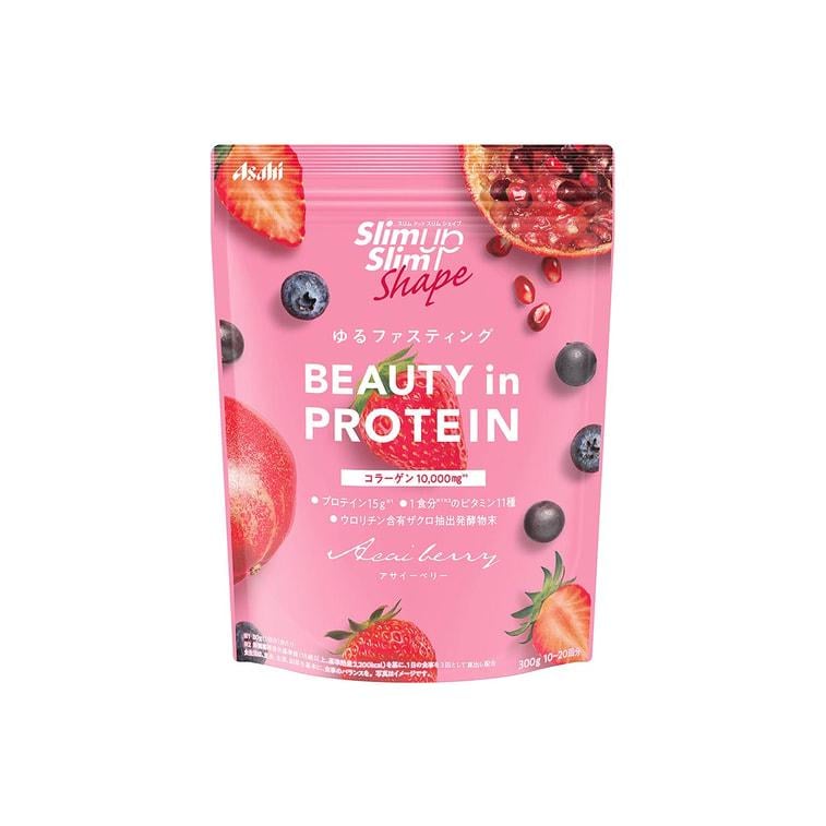 Напиток протеиновый с коллагеном Асаи Asahi Slim Up Slim Shape Protein Acai Berry 300 г