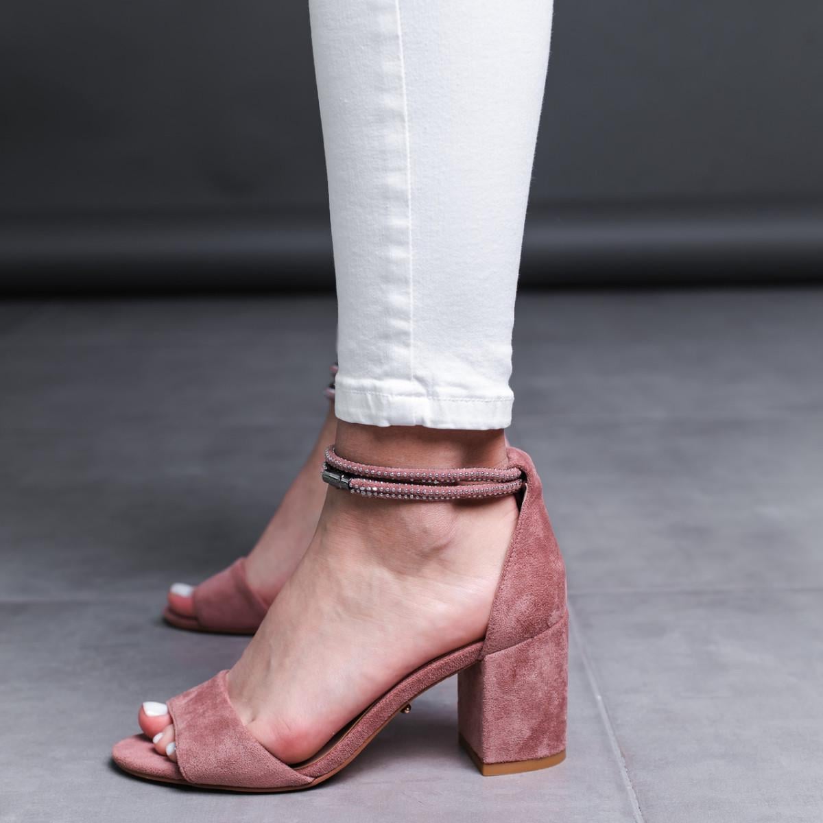 Босоножки женские Fashion р. 38 24,5 см Розовый (2958)