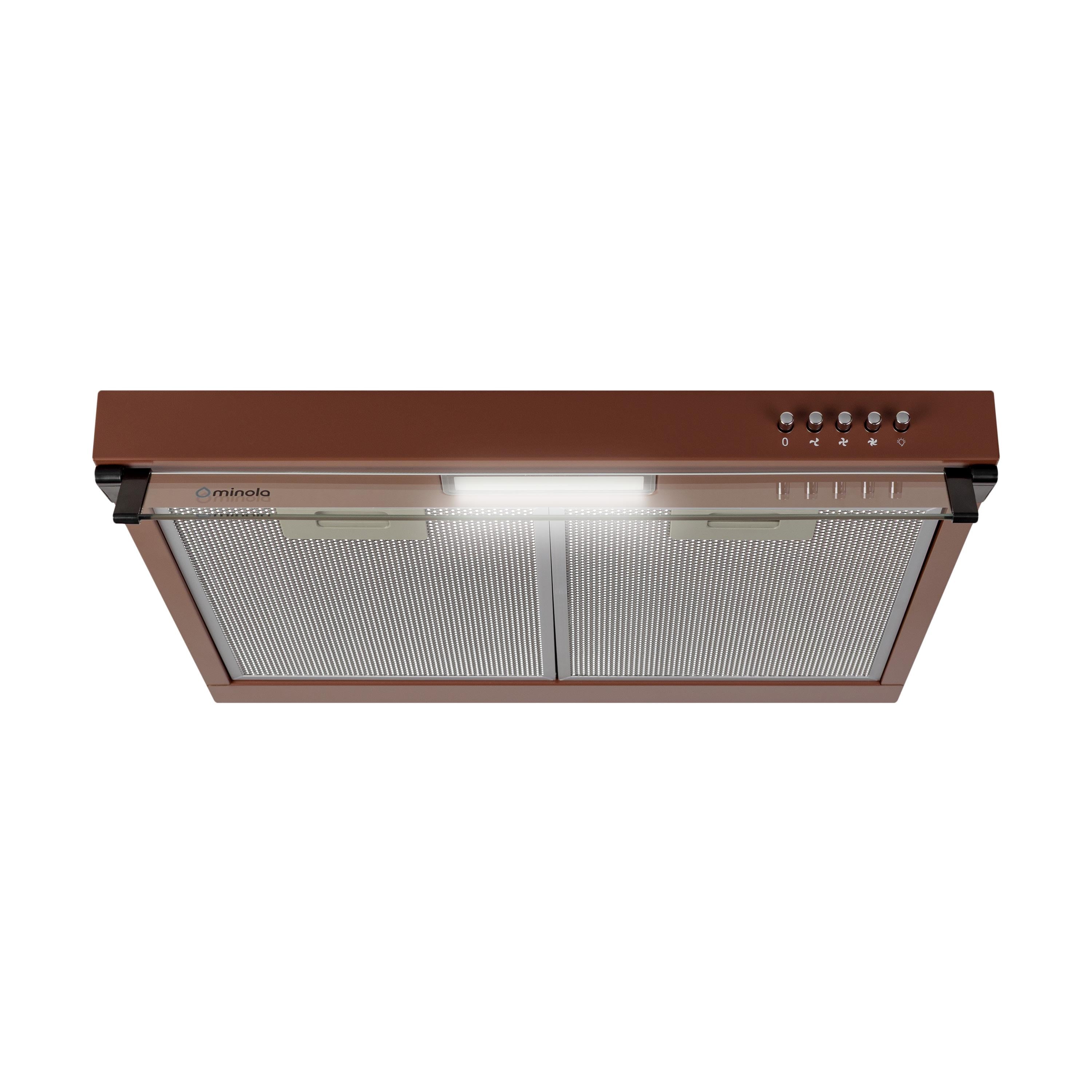 Вытяжка плоская Minola HPL 522 Brown (5905538402485) Вытяжка плоская Minola HPL 522 Brown (5905538402485)