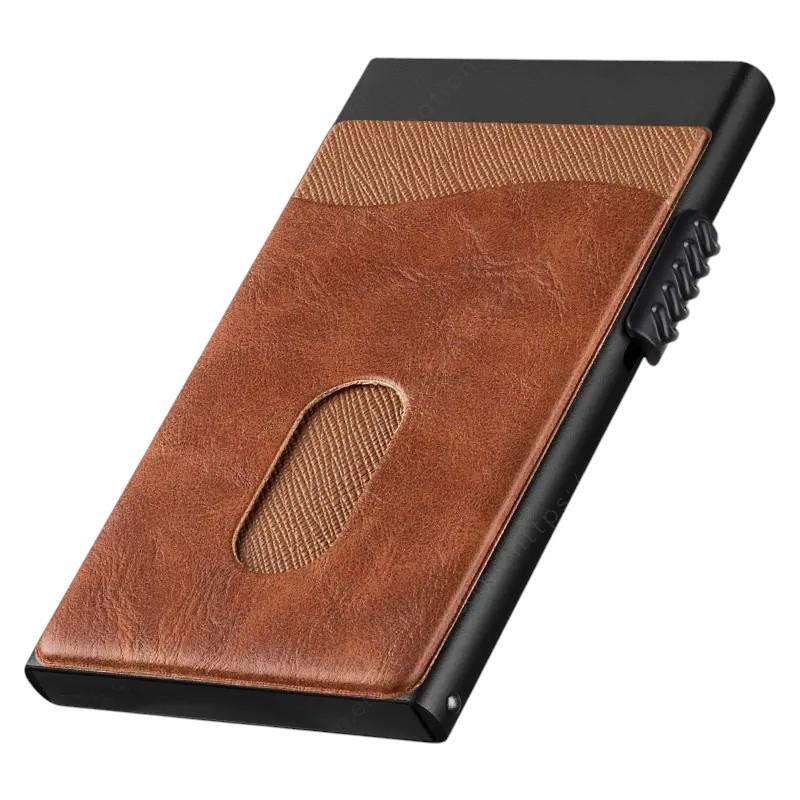 Картхолдер GDragon Home с RFID защитой алюминиевый Коричневый (125_4_0_3) Картхолдер GDragon Home с RFID защитой алюминиевый Коричневый (125_4_0_3)