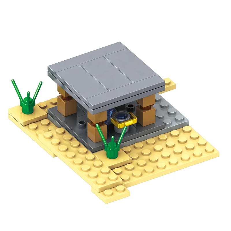 Конструктор Майнкрафт My World Селище з персонажами ферма з селянами та мобами 569 дет. - фото 7 Конструктор Майнкрафт My World Селище з персонажами ферма з селянами та мобами 569 дет. - фото 7