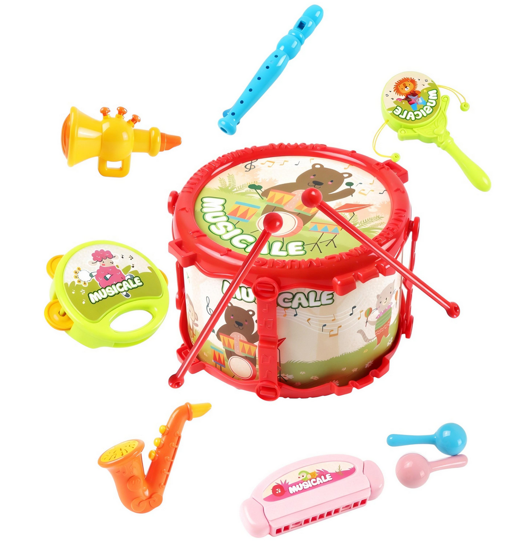 Музичні інструменти для дітей 668-3 набір 9в1