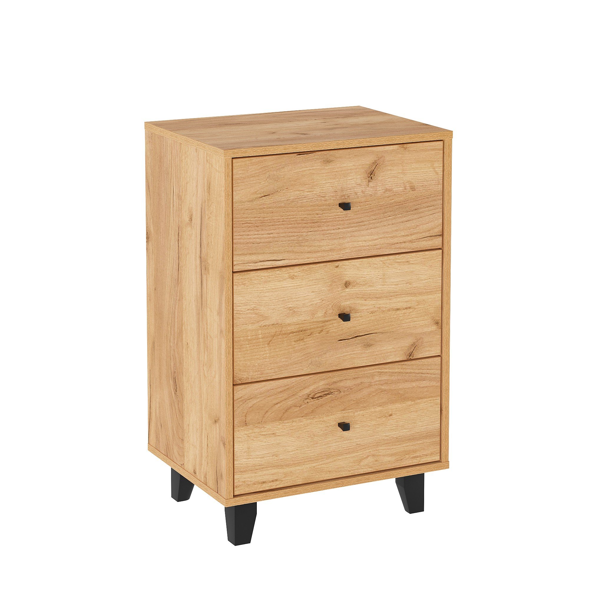 Комод с ящиками Компанит Комод 33 52х40х82 см Дуб крафт золотой (16562) Комод с ящиками Компанит Комод 33 52х40х82 см Дуб крафт золотой (16562)