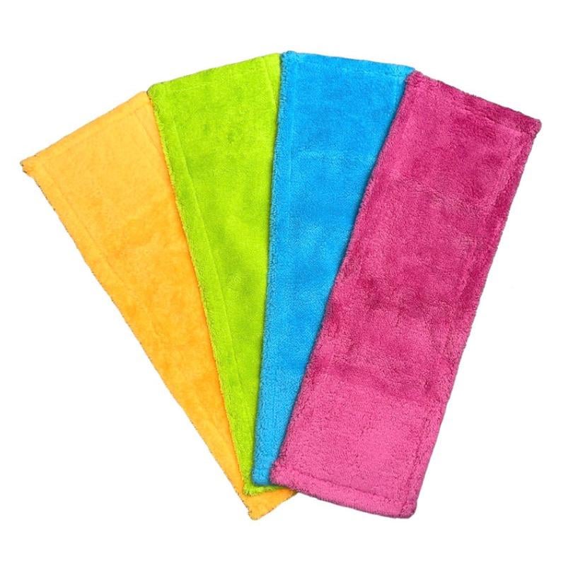 Запаска для швабры Мой Дом с микрофиброй и крючком 4 шт. 43x13 см (AH09919New/4)