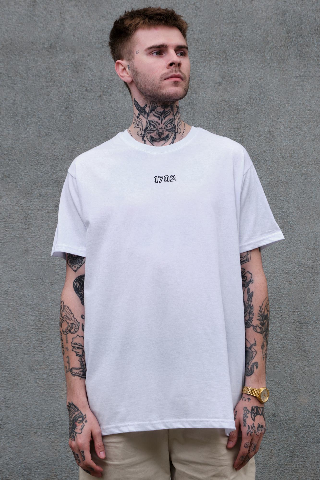 Футболка мужская Without Uchiha с принтом оверсайз L/XL White (L8049518) - фото 3