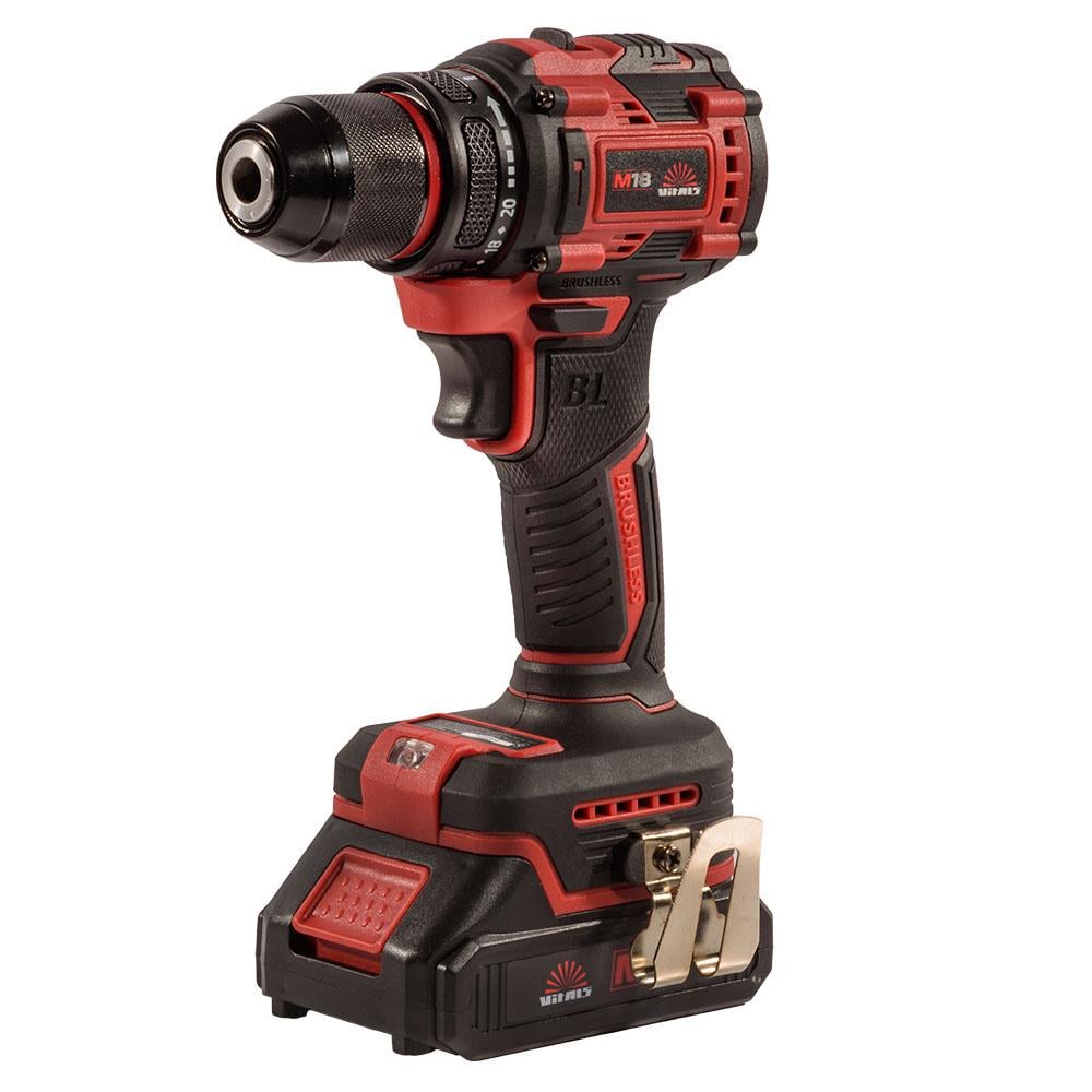 Дриль-шуруповерт акумуляторний Vitals Master AU 1832c BL Kit (000235330)