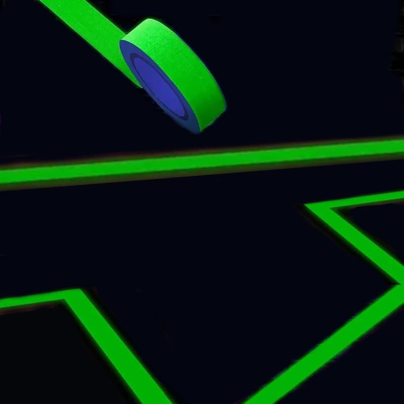 Лента клейкая флуоресцентная 1,5 см x 5 м Зеленый (2499697675) - фото 2 Лента клейкая флуоресцентная 1,5 см x 5 м Зеленый (2499697675) - фото 2