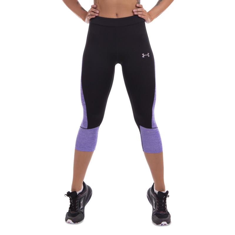 Лосины спортивные женские короткие 3/4 UAR E304 M Черно-фиолетовый (E304_Черный-фиолетовый_M) - фото 5 Лосины спортивные женские короткие 3/4 UAR E304 M Черно-фиолетовый (E304_Черный-фиолетовый_M) - фото 5