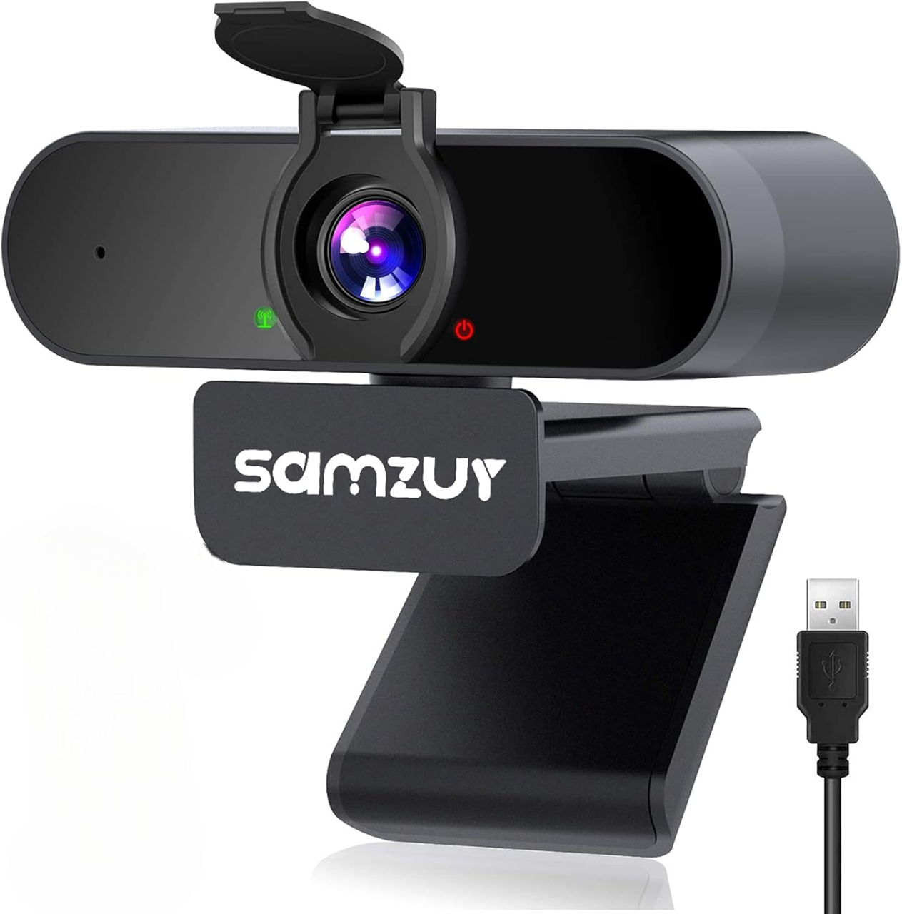 Веб-камера Samzuy Full HD 1080p с микрофоном/автофокус (2446934300)