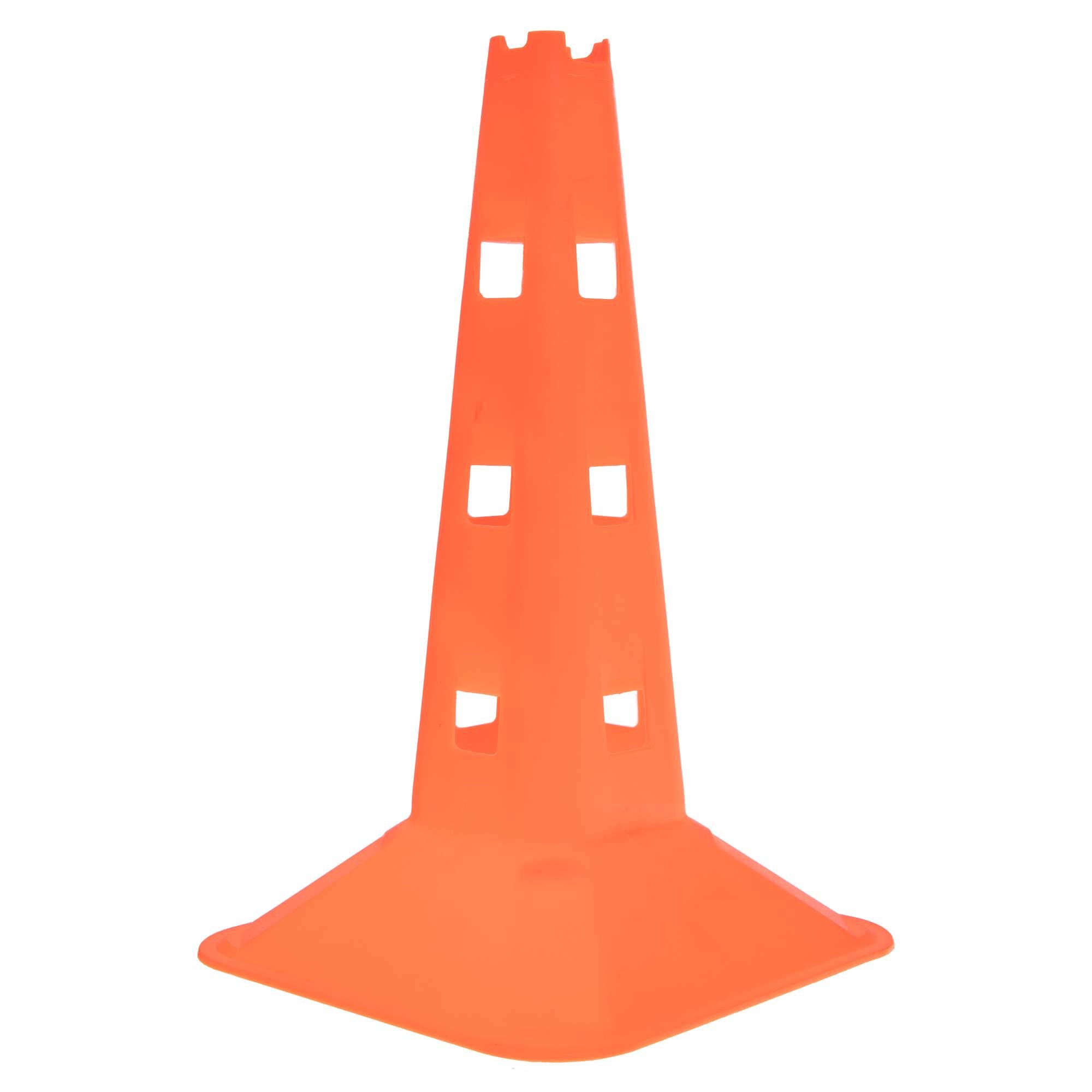 Фишка спортивная для тренировок с отверстиями для штанги Zelart SP-Sport C-7160 38 см Оранжевый (DR007452)