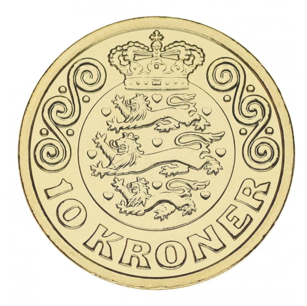 Коллекционная монета Дания 10 крон 2020 UNC (М15694)