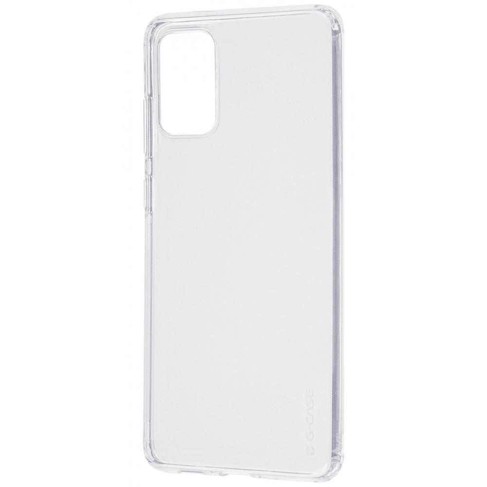 Чехол  G-Case Shock Resistant Icy Series (TPU) Samsung Galaxy S20 Plus (G985F) clear Прозрачный