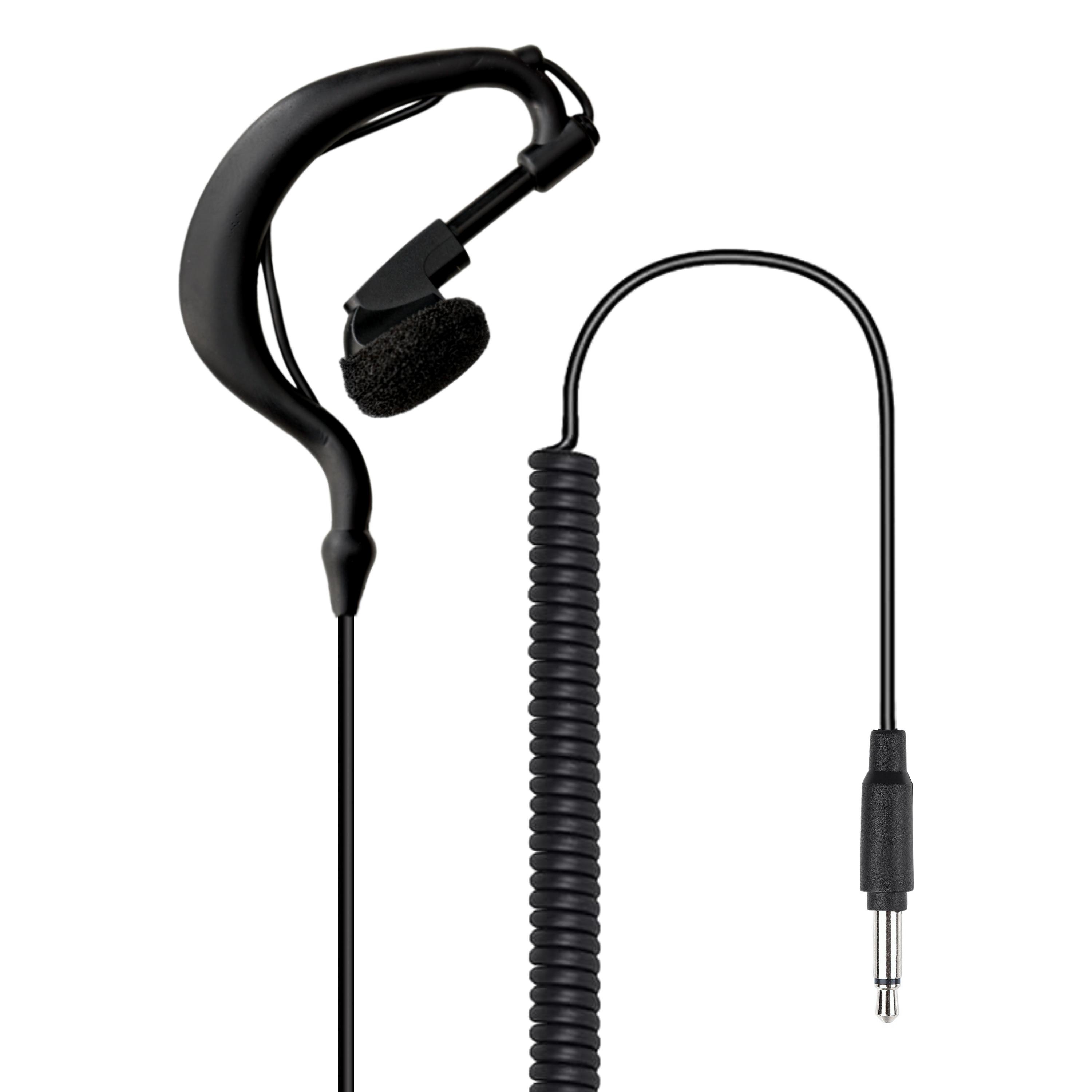 Наушник типа Earhook Mirkit ERP-10101M3.5 для раций с разъемом mini-jack 3,5 мм Черный (007981)