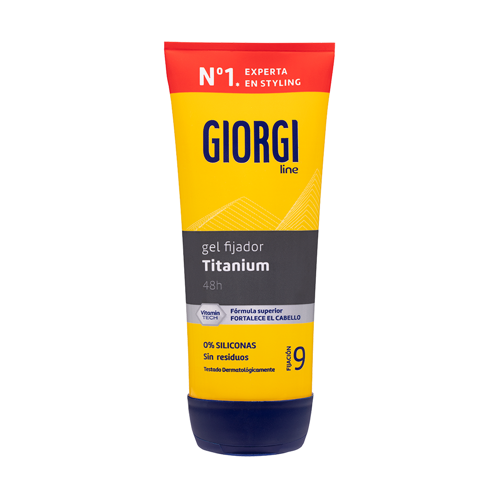 Гель для волосся Giorgi 9 fixador absolut titanium 170 мл