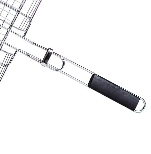 Грати глибокі для гриля та барбекю Grill з нержавіючої сталі 32х25 см (HP459) - фото 6