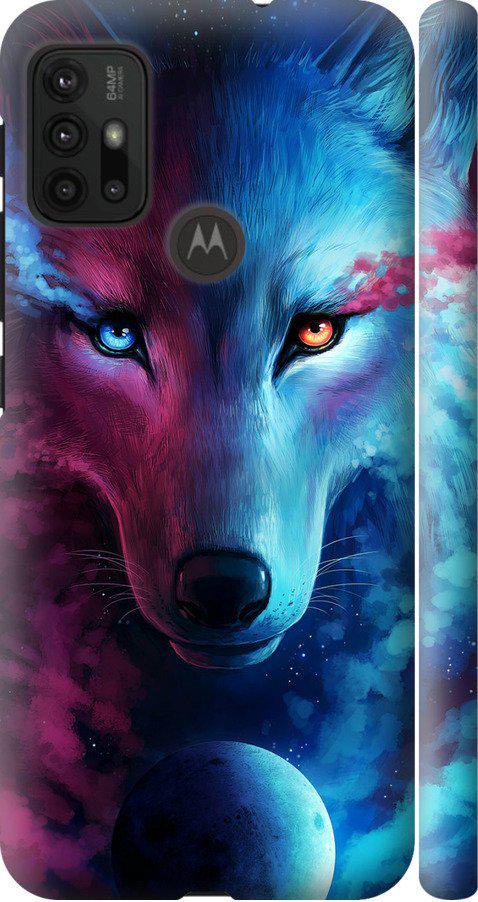 Чехол на Motorola Moto G20 Арт-волк (3999m-2461-42517)