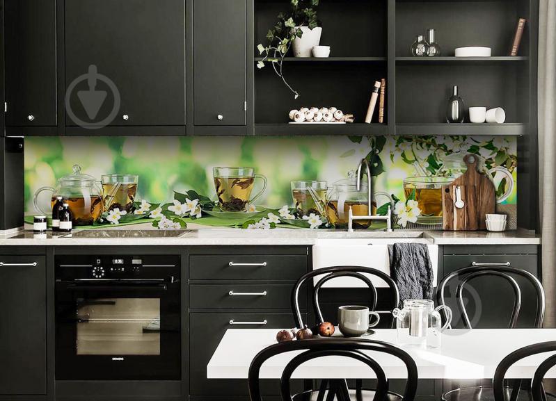 Скинали на кухню Zatarga «Жасмин» 650х2500 мм виниловая 3Д наклейка кухонный фартук самоклеящаяся Z180446/1 Скинали на кухню Zatarga «Жасмин» 650х2500 мм виниловая 3Д наклейка кухонный фартук самоклеящаяся Z180446/1