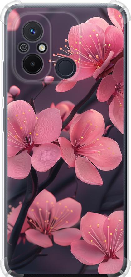 Чехол на Xiaomi Redmi 12C Пурпурная сакура (6075sp-2962-42517)